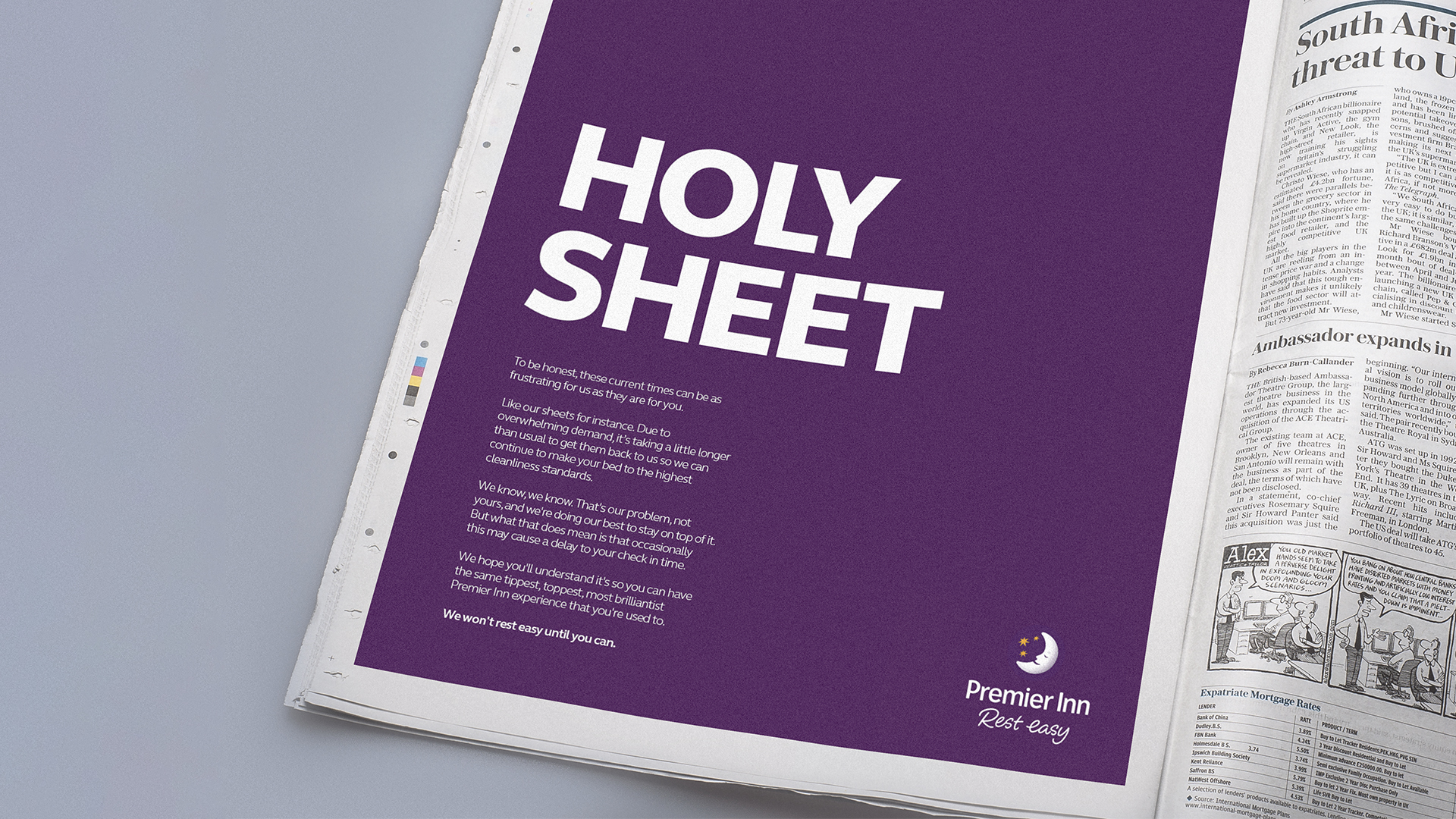 ‘Holy Sheet’